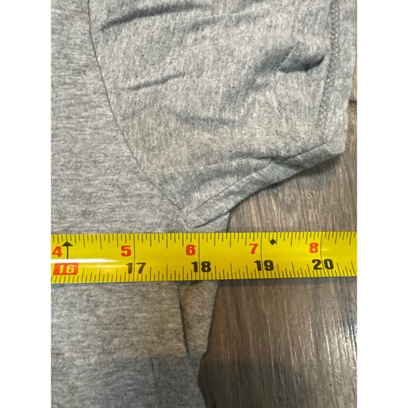 Disney Mickey Mouse Graphic T-Shirt Gray Short Sleeve Crewneck M 38/40 Cotton Bl - Picture 3 of 5